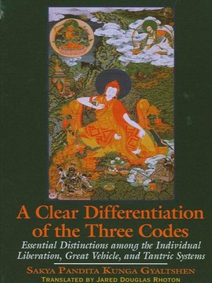cover image of A Clear Differentiation of the Three Codes